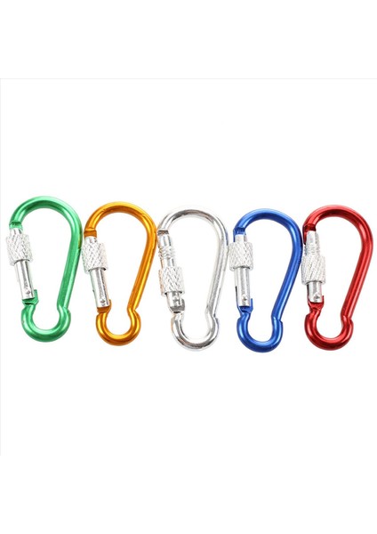 40PCS Çeşitli Renk Alüminyum Alaşım Karabiner Klipsi Kanca Şişesi Tutucular (Yurt Dışından) fiyatları
