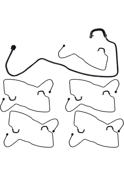 10X Radyatör Su Deposu Taşla Su Hortumu CN118C012AA Ford Fıesta Ecosport Için 1 5t 2013-2017 (Yurt Dışından)