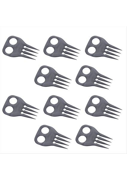 10 Adet Açık Sürüş Aracı Için At Örgü Tarağı (Yurt Dışından)