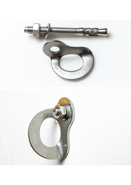 Camnal 25KN Dağcılık Kaya Tırmanma Mağaralama Cıvatası Plakaları Kalıcı Ankraj Noktası Ekipmanı Açık Mekan (Yurt Dışından) fırsatları