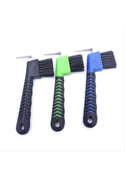 Sağlam Atlı Toynak Toplama Fırçası Yumuşak Saplı Taşınabilir Hoofpick 3pcs (Yurt Dışından) modelleri
