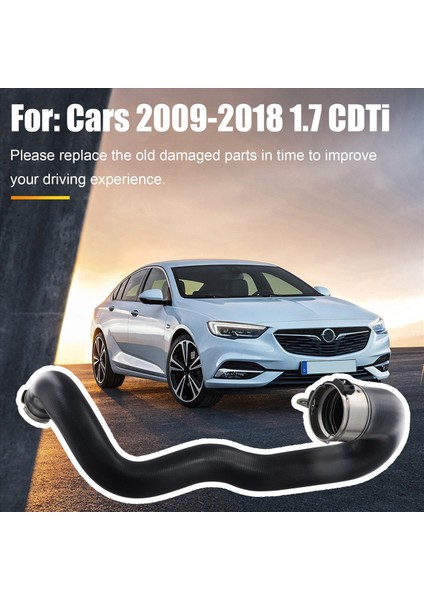 Opel Vauxhall Astra J 2009-2018 Için Araba Intercooler Çıkış Hortumu 1 7 Cdtı Yeni 13265281 1302124 (Yurt Dışından) fırsatları