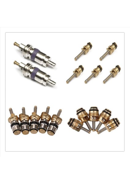 80PCS Klima Klima Klima Valf Çekirdeği R12 R134A Valf Kök Çekirdek Çıkma Aracı Araba Otomatik Klima Aracı (Yurt Dışından) fırsatları