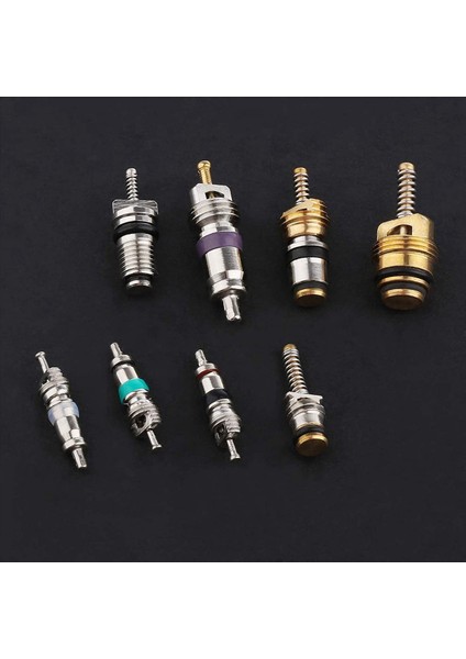 80PCS Klima Klima Klima Valf Çekirdeği R12 R134A Valf Kök Çekirdek Çıkma Aracı Araba Otomatik Klima Aracı (Yurt Dışından) indirimleri