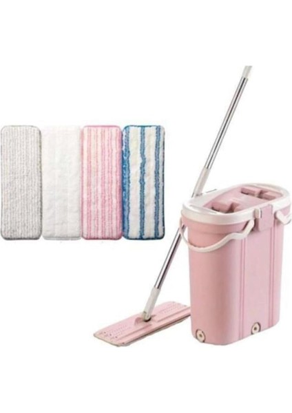 Ahmet Premium Tablet Mop Temizlik Set 4 Lü Yedek Bez