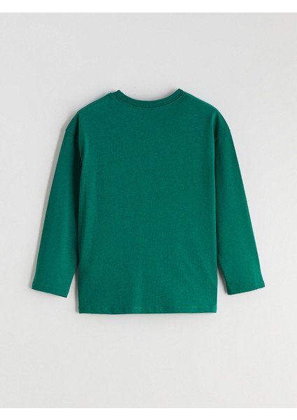 Yeni Sezon Baskılı Uzun Kollu Erkek Çocuk Tişört modelleri
