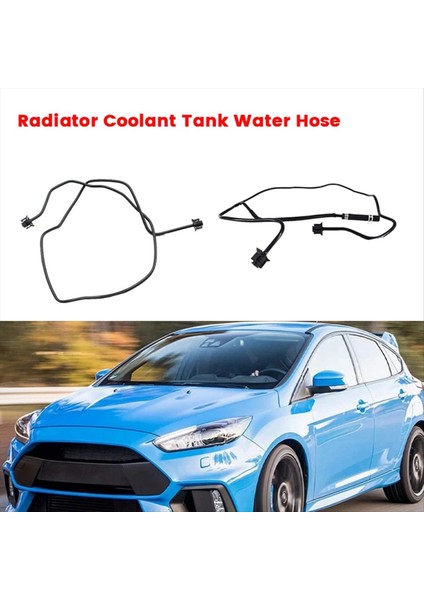 1paır Araş Radyatör Rezervuar Hortumu Üst &amp Alt BV61-8C012-BA CV6Z-8K012-K Ford Focus Için 2 0l 2012-2018 BV618K012KF (Yurt Dışından) modelleri