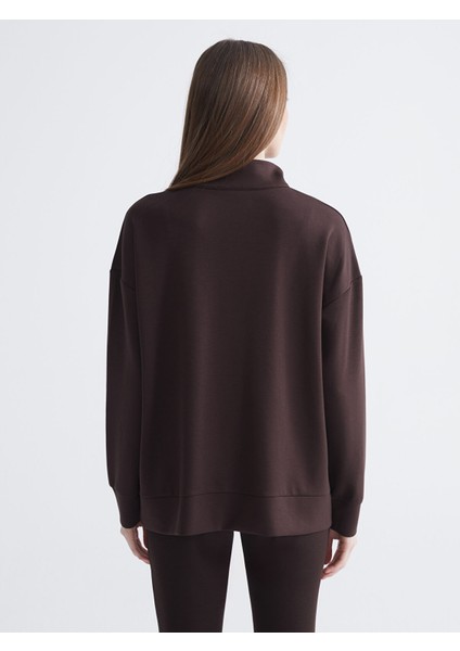 Yeni Sezon Dik Yaka Kadın Sweatshirt fırsatları