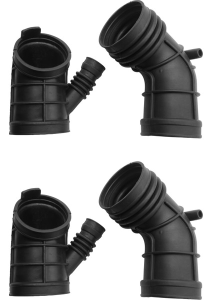 4pcs Araba Hava Emme Borusu Hortumu For-Bmw E46 320I 325I 323I 13541435627 13541705209 (Yurt Dışından)