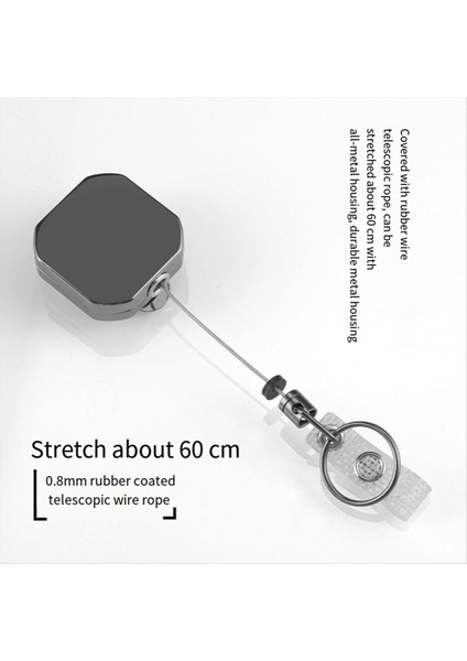 Kare Kolay-Pull Toka Geri Çekilebilir Güçlü Tok Güçlü Kolay Teli Halat Anahtarı (Yurt Dışından) fırsatları