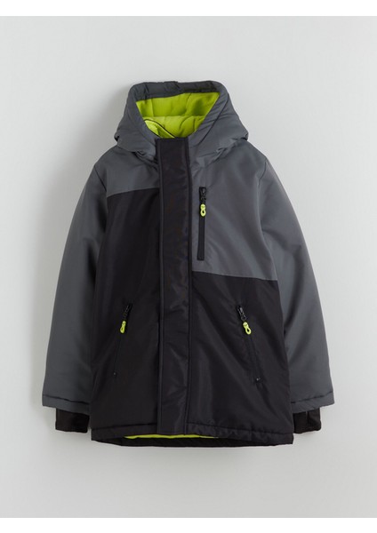 Yeni Sezon Kapüşonlu Erkek Çocuk Mont