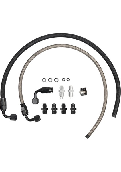 25 Inç 6AN Hidrolik Direksiyon Pompası Hortum Kiti Chevy C10 Ls Swap Gm Tip 2 Basınç Çizgisi Için Bağlantılar (Yurt Dışından)