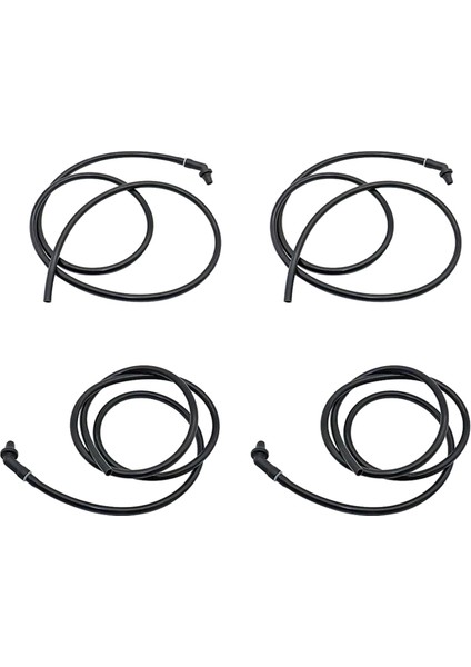 4pcs Araba Sunroof Drenaj Tüpü Hortum Boru Ön ve Arka Land Rover Lr3 Lr4 EEH500100 EEH500110 (Yurt Dışından)