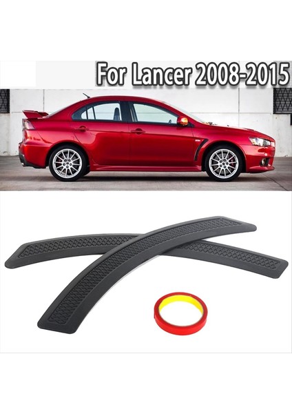 8pcs Araba Ön Çamurluk Yan Havalandırma Etiketi Kapak Mitsubishi Lancer Için Evo Stil 2008-2015 (Yurt Dışından) fiyatları