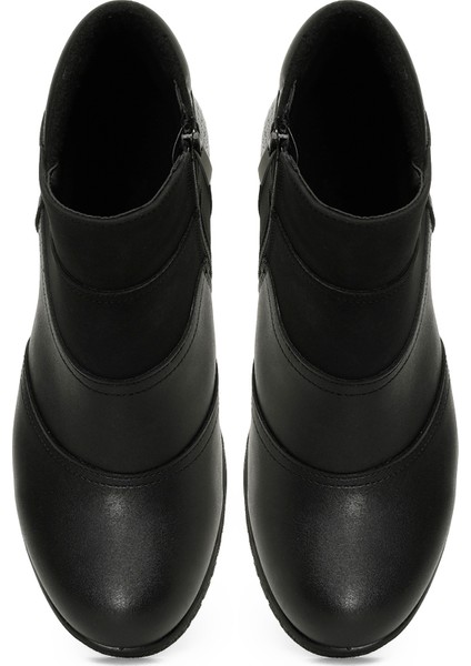 166675.SZ4PR Siyah Kadın Dolgu Topuk Bot fırsatları