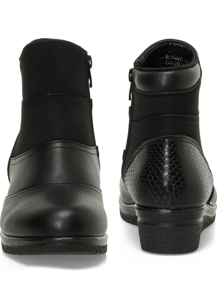 166675.SZ4PR Siyah Kadın Dolgu Topuk Bot indirimleri