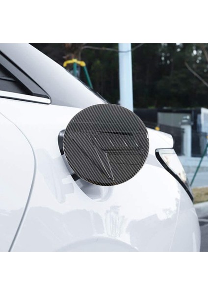 Hyundai Elantra Için Cn7 2021 Otomobil Aksesuarları Gaz Yakıt Deposu Kapı Dekorasyon Kapağı Kapak Trim Sticker Karbon Fiber Tahıl (Yurt Dışından) modelleri