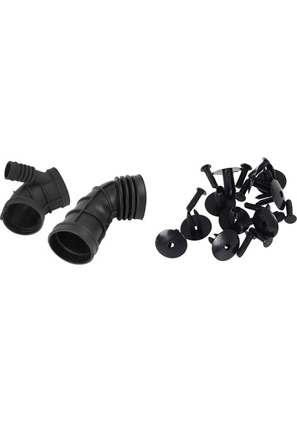 50PCS Fender Assine ve Bağlantı Müdürleri Perçin Çekerleri Bmw Ford Peugeot Için 2 Pcs Araç Hava Giriş Boru Hortumu For-Bmw E46 320I (Yurt Dışından)