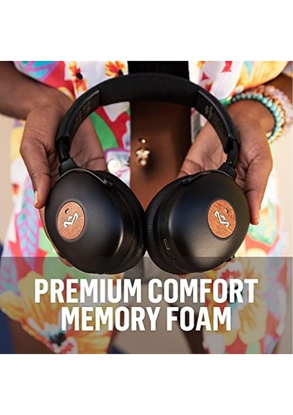 Positive Vibration Xl Anc Kulaklık: Kulak Üstü Kablosuz Aktif Gürültü Engelleyici Bluetooth Kulaklık, 32 Saat Çalışma Süresi, Mikrofonlu Katlanabilir Kulaklık, Bakır fiyatları