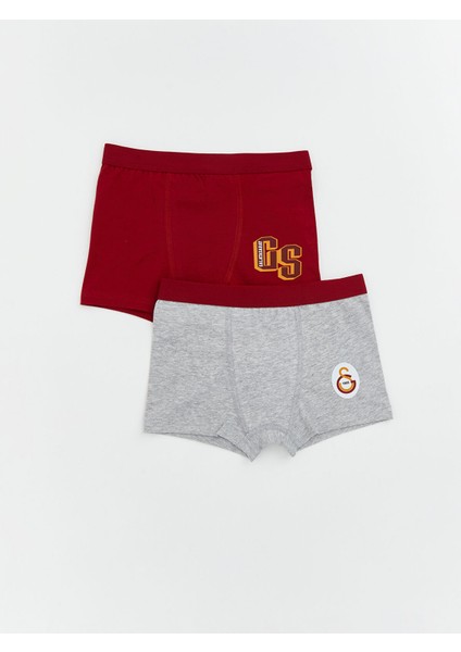Yeni Sezon Galatasaray Baskılı Erkek Çocuk Boxer 2'li