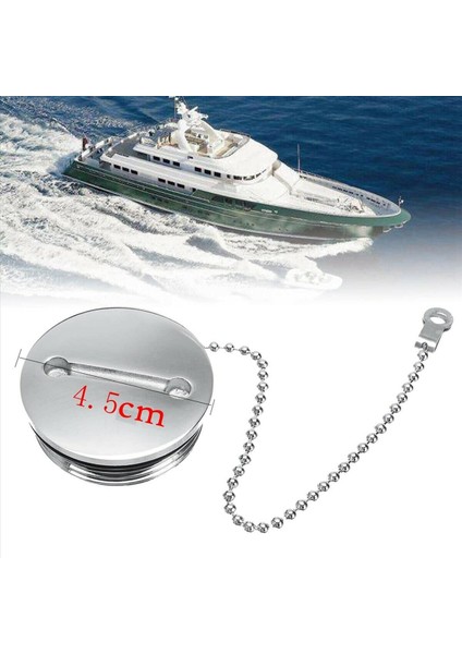 2x Tekne Güverte Dolgu Dolgu Değiştirme Kapağı Zincir Paslanmaz Çelik Yakıt Su Gazı (Yurt Dışından) fırsatları