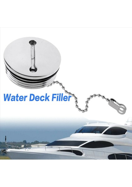 2x Tekne Güverte Dolgu Dolgu Değiştirme Kapağı Zincir Paslanmaz Çelik Yakıt Su Gazı (Yurt Dışından) indirimleri