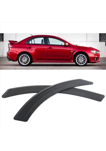 4pcs Araba Ön Çamurluk Yan Havalandırma Etiketi Kapak Mitsubishi Lancer Için Evo Stil 2008-2015 (Yurt Dışından) fiyatları
