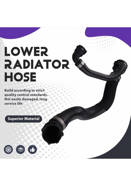 17129894783 Araç Alt Radyatör Hortumu W Ven Hortumu Bmw X5 X6 X7 2019-2023 Soğutucu Su Boru Hortumu (Yurt Dışından) fırsatları