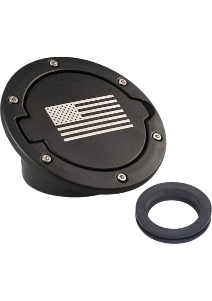 Yakıt Dolgu Kapısı Gaz Deposu Kapak Jeep Wrangler Için Aksesuarlar Jk &amp Sınırsız Spor Rubicon Sahara 2007-2017 Abd Bayrağı (Yurt Dışından)