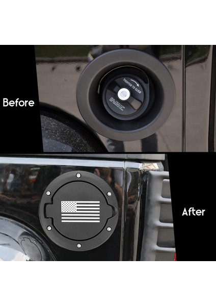 Yakıt Dolgu Kapısı Gaz Deposu Kapak Jeep Wrangler Için Aksesuarlar Jk &amp Sınırsız Spor Rubicon Sahara 2007-2017 Abd Bayrağı (Yurt Dışından) modelleri