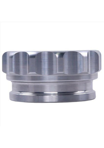 4pcs 2 Inç 51MM Alüminyum Alaşım Dolgu Boynuna ve Otomobil Parçaları Değiştirilmiş Yakıt Deposu Kapak Gümüş (Yurt Dışından) fiyatları