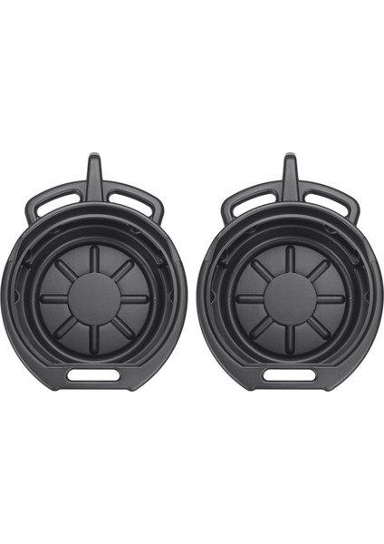 2x 7 5l Plastik Yağ Drenaj Tavası Atık Motor Yağı Toplayıcı Tank Şanzıman Yağ Tip Tepsisi (Yurt Dışından)