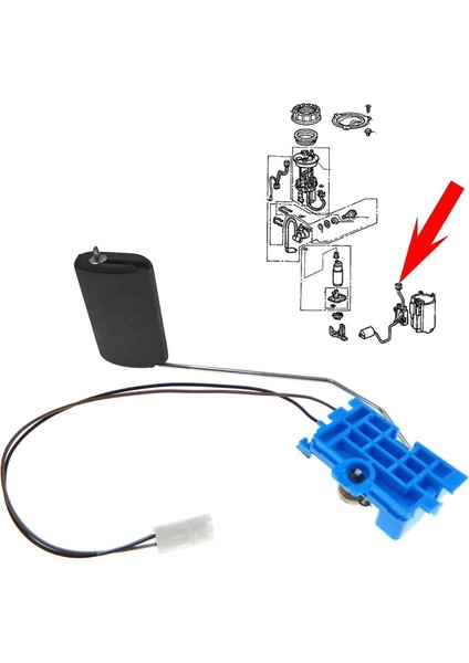 94460-2E000 Hyundai Tucson Accent Kia Sportage 2005-2010 944602E000 Için Yeni Yakıt Deposu Seviyesi Sensörü (Yurt Dışından) modelleri