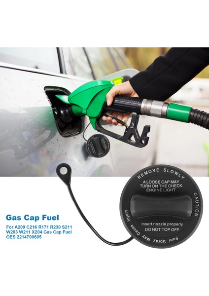 Mercedes A209 Için C216 R171 R230 S211 W203 W211 X204 Gaz Kapağı Yakıt Oes 2214700605 (Yurt Dışından) fiyatları