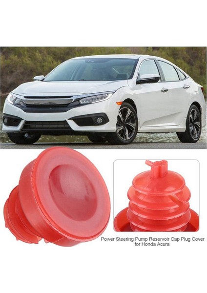 2x 53697SB3952 Araba Güç Direksiyon Pompası Rezervuar Kapak Kapağı Kapak 53697-SB3-952 Honda Accord Civic (Yurt Dışından) fırsatları