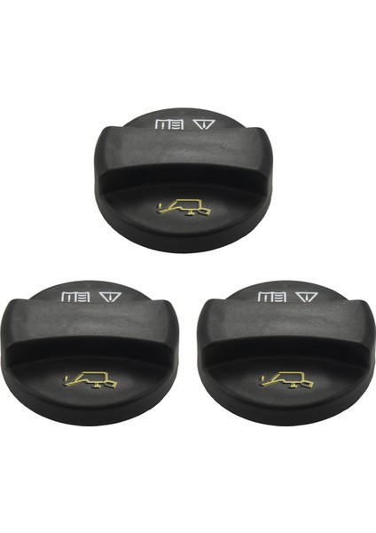 Mercedes-Benz Için 3x W163 W164 W201 W202 W203 W208 W209 Motor Yağı Dolgu Kapağı A0000100301 (Yurt Dışından)