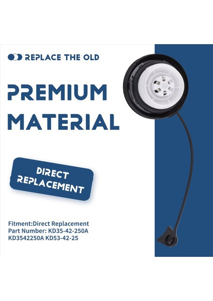 Araç Yakıt Deposu Kapağı Dolgu Gaz Kapağı KD35-42-250A KD3542250A Mazda 2 3 6 Cx-3 Cx-4 Cx-5 Cx8 Cx9 Yakıt Deposu Kapağı (Yurt Dışından) modelleri