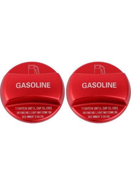 2x Alüminyum Alaşım Yakıt Deposu Kapağı Kapak Bmw X1 X2 X3 X4 X5 X6 F10 F15 F16 F25 F26 F30 F34 F35 F48 (Kırmızı Benzin) (Yurt Dışından)