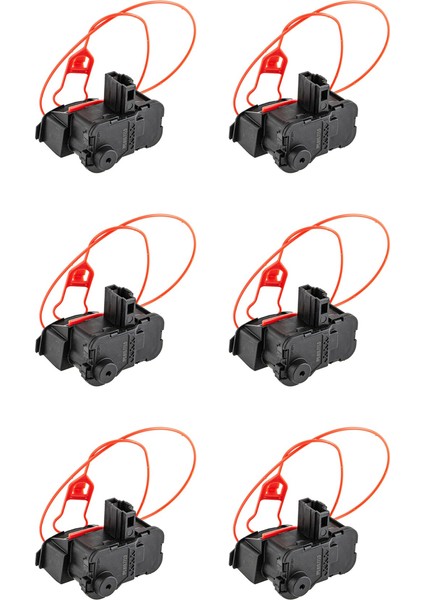6x Yakıt Deposu Kapağı Kilit Aktüatör Motor 7P0810773F Touareg Golf Cabriolet Koltuğu Leon Skoda Fabia Octavia (Yurt Dışından)