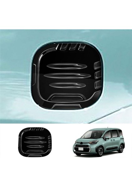 Toyota Sıenta 10 Seri 2022 2023 Parlak Siyah Için Araba Yakıt Deposu Kapağı Trim Yağı Yakıt Kapağı Koruyucu (Yurt Dışından) fiyatları