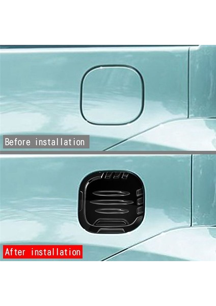 Toyota Sıenta 10 Seri 2022 2023 Parlak Siyah Için Araba Yakıt Deposu Kapağı Trim Yağı Yakıt Kapağı Koruyucu (Yurt Dışından) fırsatları