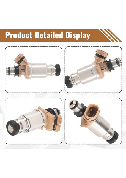 23250-16150 Toyota Corolla AE110 4AFE 5AFE 23209-16150 Için Yakıt Enjektör Nozeti (Yurt Dışından) indirimleri