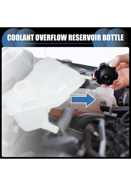 Araç Motor Soğutucu Rezervuar Su Deposu Genişleme Tankı 1221362 2S6H8K218 Ford Fiesta Mk6 2001-2008 (Yurt Dışından) fırsatları