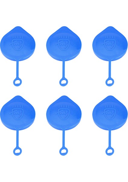 6x Araba Mavi Ön Cam Silecek Yıkayıcı Sıvı Rezervuar Tank Kapağı Civic Cr-V 38513SBO961 (Yurt Dışından)