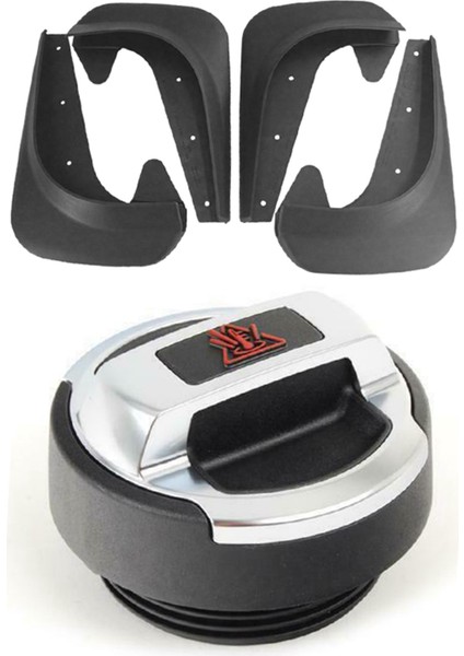 5 Pcs Araç Aksesuarları 1 Pcs Soğutucu Genişletme Tank Kapağı ve 1 Pcs Evrensel Çamur Flaps Mudguards (Yurt Dışından) fiyatları