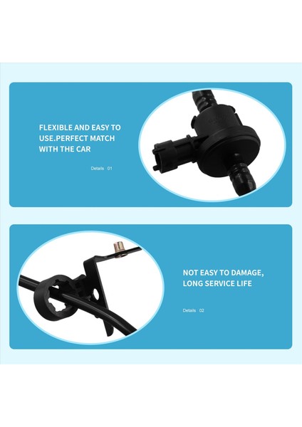 D2BZ-9C047-F Turbo Yakıt Buharı Tanisti Puraj Havalandırma Tüpü Solenoid Onarım Kiti Ford Fiesta 2014-2019 1 6l Valf Hortumu (Yurt Dışından) fırsatları