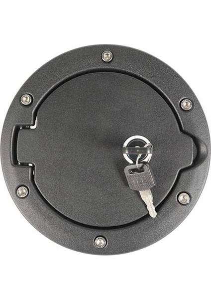 Yakıt Deposu Kapak Kilit Kapağı + 2 Anahtar Kilidi ile Jeep Wrangler Için SZZT04145 (Yurt Dışından)
