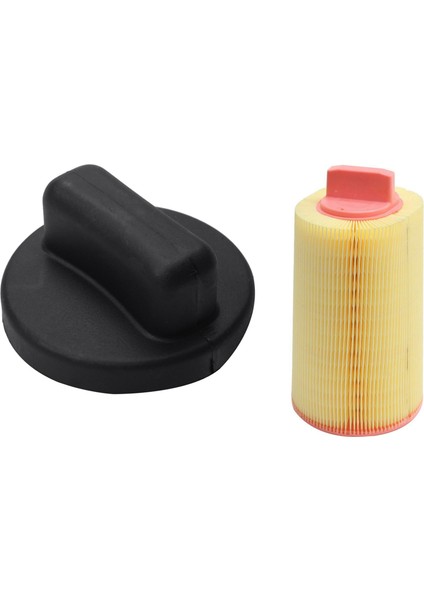 1 Pcs Benzinli Yakıt Deposu Dolgu Kapağı ve 1 Pcs A2710940204 Motor Hava Filtresi (Yurt Dışından)