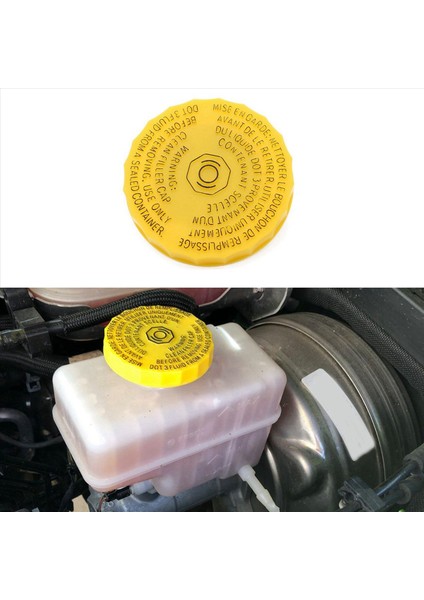 Jeep Wrangler Chrysler Için 2x Ana Silindir Rezervuar Kapağı 200 Pacifica Ram 2500 68211910AB 68303540AA (Yurt Dışından) indirimleri