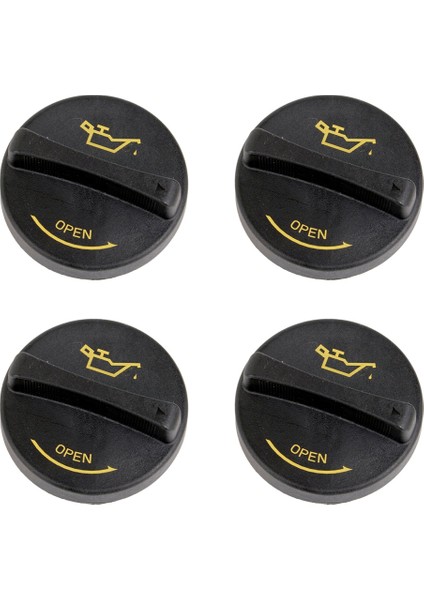 4x 26510-26620 Motor Yağı Dolgu Kapağı Gaz Kapağı Kapak Yağ Kapağı Hyundai Kia Accent Elantra Spectra Tucson Sportage (Yurt Dışından)